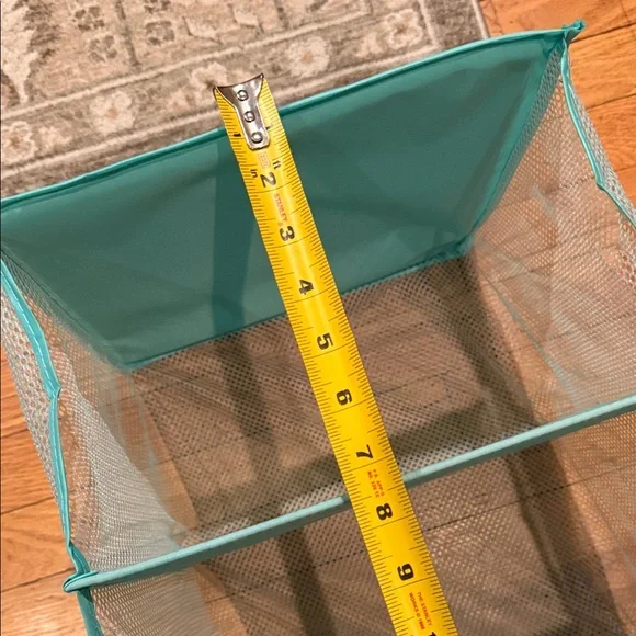 Teal Hanging Organizer for handbags/shoes/scarves/sweaters - Picture 14 of 15